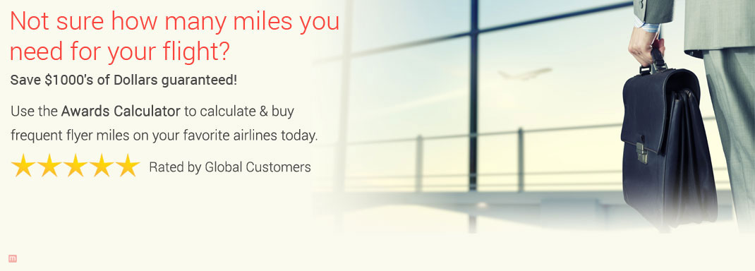 Buy frequent flyer miles